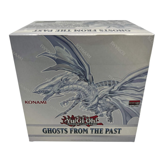 Frontansicht eines Yu-Gi-Oh! Ghosts from the Past Display Deutsch